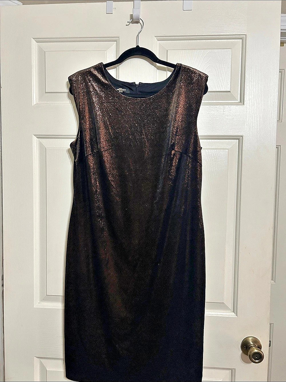 Nine West Sleeveless Dress in Brown